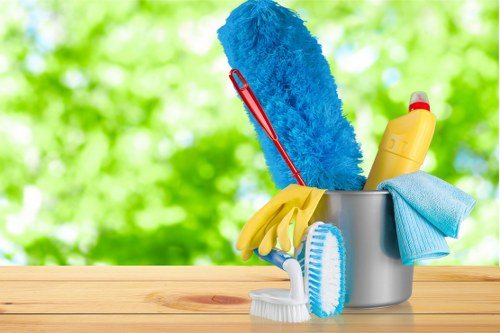 Local office cleaning service for a Putney business reception area