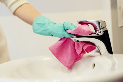 Professional kitchen cleaning in a Putney residential property