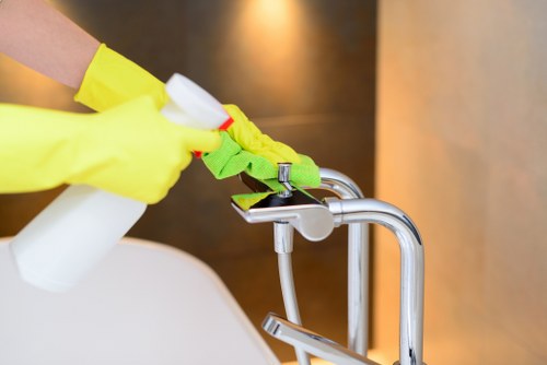 Deep cleaning of shared commercial facilities in Putney