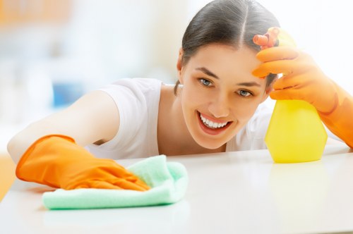 Professional cleaning team representing About Us Putney Cleaner