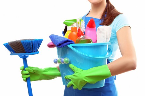 Local Putney cleaners preparing a property for move-out inspection