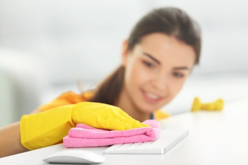 Thorough kitchen and bathroom cleaning in a Putney holiday let