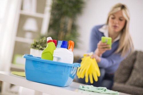 Carpet cleaning service for a flat in Putney with local access considerations