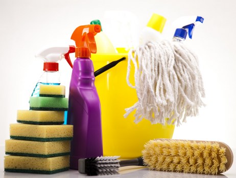 Upholstery cleaning process for a fabric sofa in Putney
