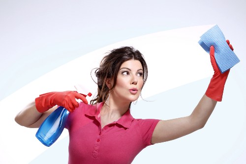 Deep cleaning of tile and grout flooring in Putney